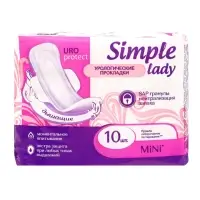 Прокладки урологические mini Day Spa Simple lady, 10 шт.