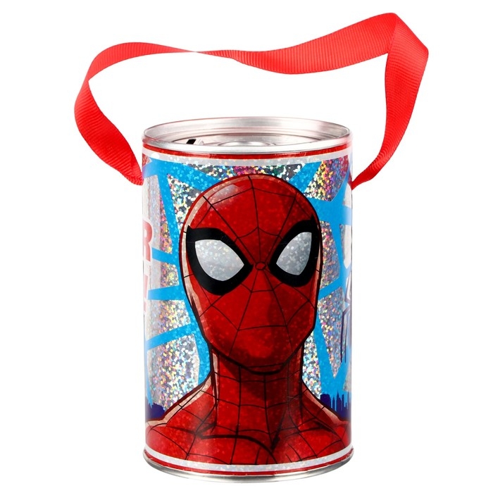 Копилка с голографией, 7,8 см х 7,8 см х 12 см Копилка с голографией, 7,8 см х 7,8 см х 12 см "Спайдер-мен", Человек-паук