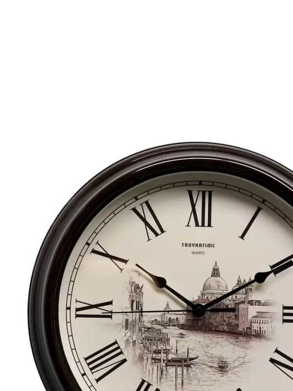 Часы настенные интерьерные &laquo;Город&raquo;, d=31 см, бесшумные