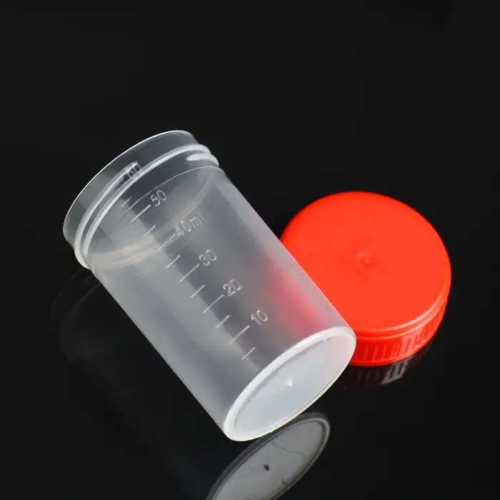 Контейнер без шпателя, стерильный, в индивидуальной упаковке, 60 мл Контейнер без шпателя, стерильный, в индивидуальной упаковке, 60 мл