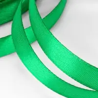 Лента атласная, 12 мм, 23&plusmn;1 м, зелёная №19