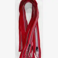 Молния &laquo;Спираль&raquo;, №5, разъёмная, замок автомат, 60 см, красная, белая, чёрная