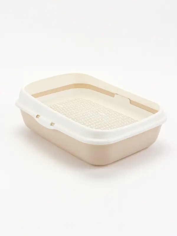 Лоток для кошек малый ALTA, 42&times;31&times;14.5, с бортиком и сеткой, на высоких ножках