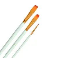 Набор кистей для рисования, синтетика, 3 штуки: № 2, 10, 12, международный размер