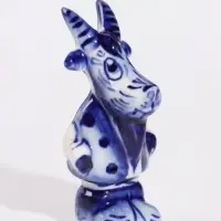 Фигурка фарфоровая &laquo;Козлик Федя&raquo;, 8&times;4&times;4 см