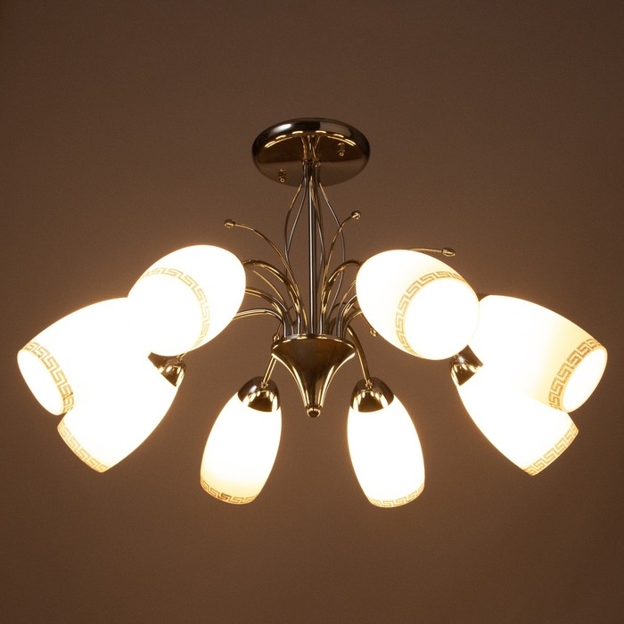 Люстра Люстра "Герти" 8х40Вт Е27 Хром МОДЕЛЬ: 2595292