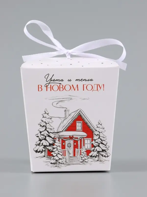 Бонбоньерка &laquo;Уютный Новый год&raquo;, 7.5&times;8&times;7.5 см