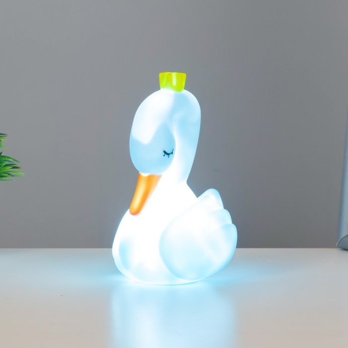 Ночник Ночник "Лебедь" LED МИКС7х8,5х14 см RISALUX