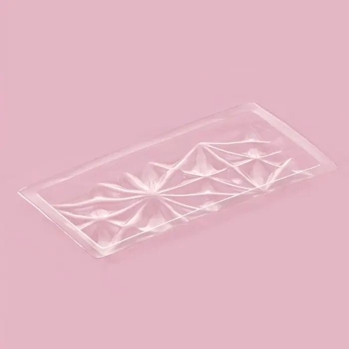 Форма для шоколада «Цветок», пластик, 20,5×10,5×1,5 см, прозрачная Форма для шоколада «Цветок», пластик, 20,5×10,5×1,5 см, прозрачная