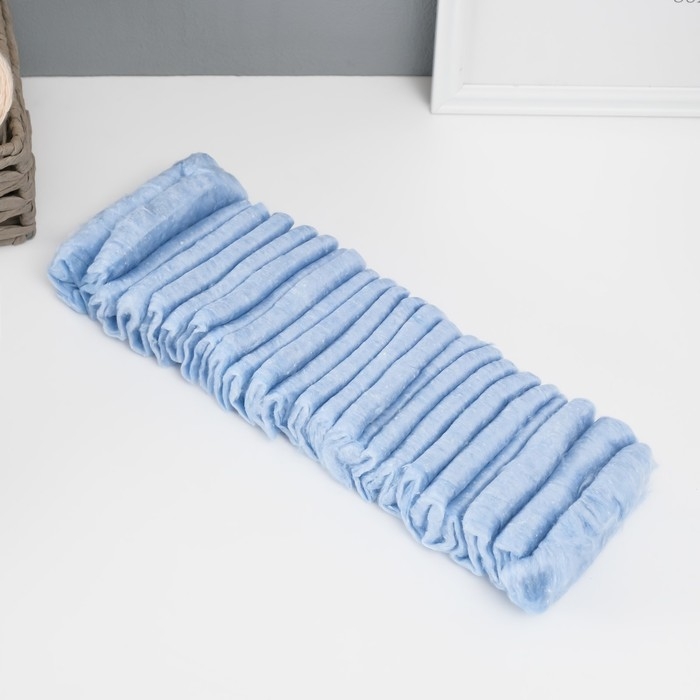 Вата Зиг-Заг для творчества 100 г синяя МИКС Вата Зиг-Заг для творчества 100 г синяя МИКС