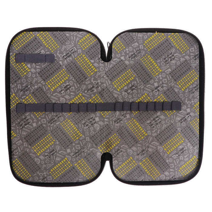 Пенал 3 секции, 125 х 205 х 55 мм, Calligrata 30П26/3 Пенал 3 секции, 125 х 205 х 55 мм, Calligrata 30П26/3 "Тачка огонь", ламинированный картон