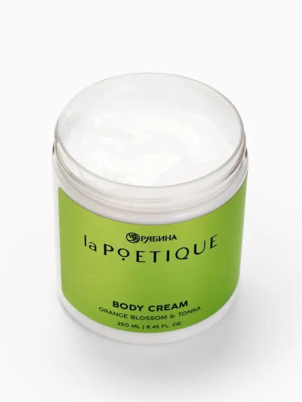 Крем для тела парфюмированный, аромат &laquo;Цветы апельсина и бобы тонка&raquo;, 250 мл, laPOETIQUE