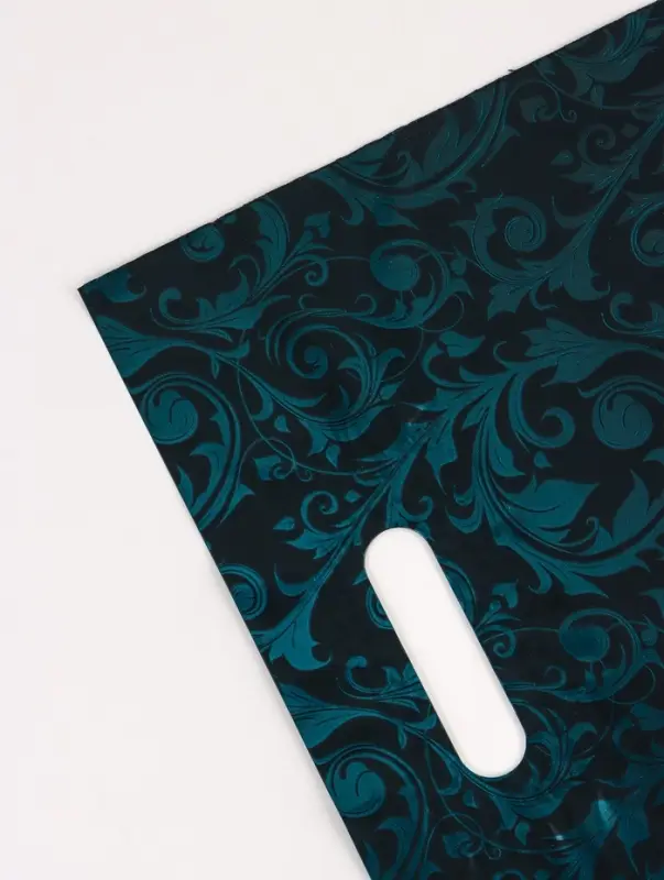 Пакет &laquo;Перфекто Ультрамарин&raquo;, полиэтиленовый с вырубной ручкой, 90 мкм, 30&times;37 см