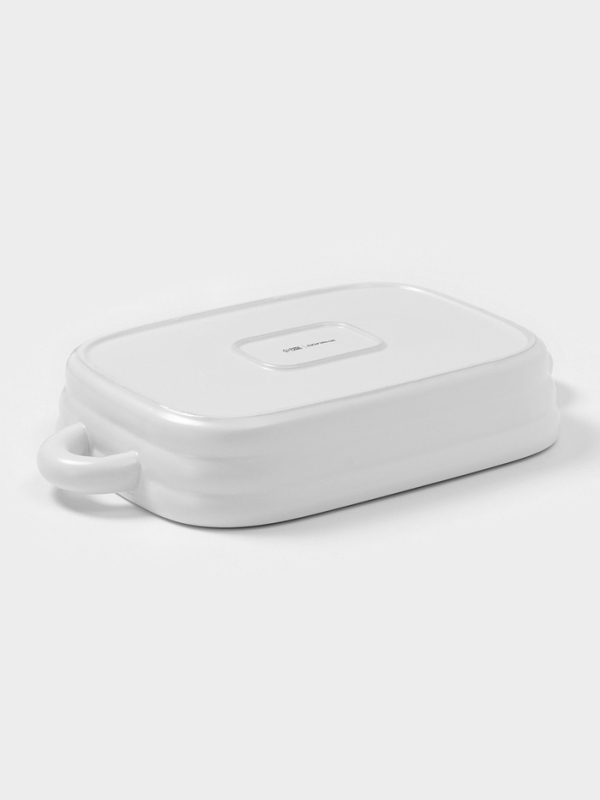 Форма для запекания Доляна «Зефир», 38×22×6 см, прямоугольная, керамика, белая Форма для запекания Доляна «Зефир», 38×22×6 см, прямоугольная, керамика, белая