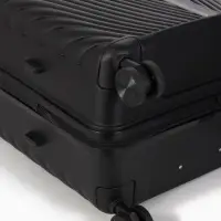 Чемодан на колёсах, 28", кодовый замок, 47&times;28&times;75 см, чёрный