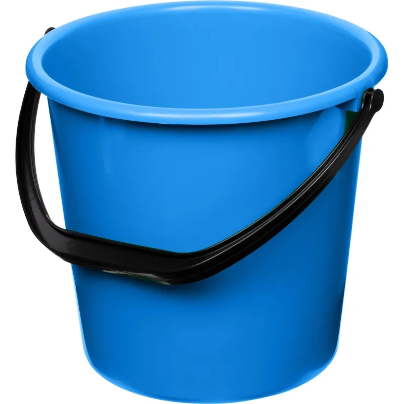 Ведро 10 л хозяйственное пластиковое синее