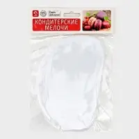 Шпатель кондитерский Доляна, 15&times;10 см, пластик, белый