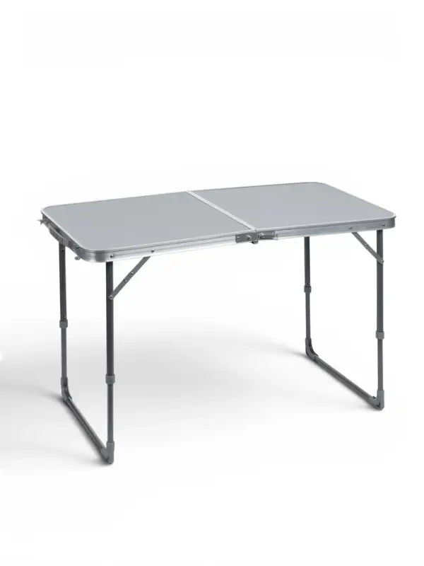 Стол складной ССТ-3, 102&times;50&times;44.5/61 см, металлик