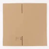 Коробка складная, бурая, для упаковки, хранения и переезда, 40&times;31&times;36 см