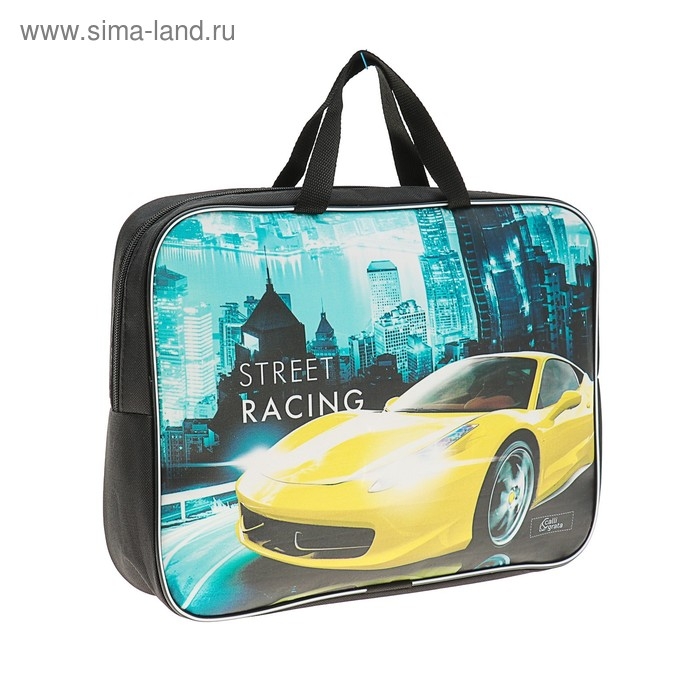 Папка с ручками текстильная А4, 350 х 270 х 70 мм, Calligrata Street Rasing Папка с ручками текстильная А4, 350 х 270 х 70 мм, Calligrata Street Rasing