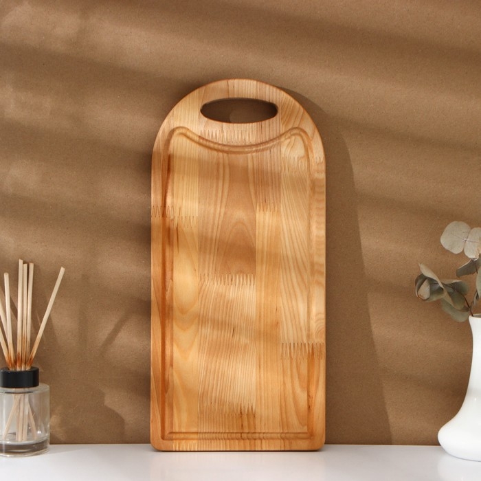 Набор разделочных досок на подставке Adelica, 3 шт: 38×18, 30×18, 22×18 см, берёза Набор разделочных досок на подставке Adelica, 3 шт: 38×18, 30×18, 22×18 см, берёза