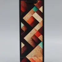 Пакет ламинированный под бутылку &laquo;Абстракция&raquo;, 13&times;36&times;10 см