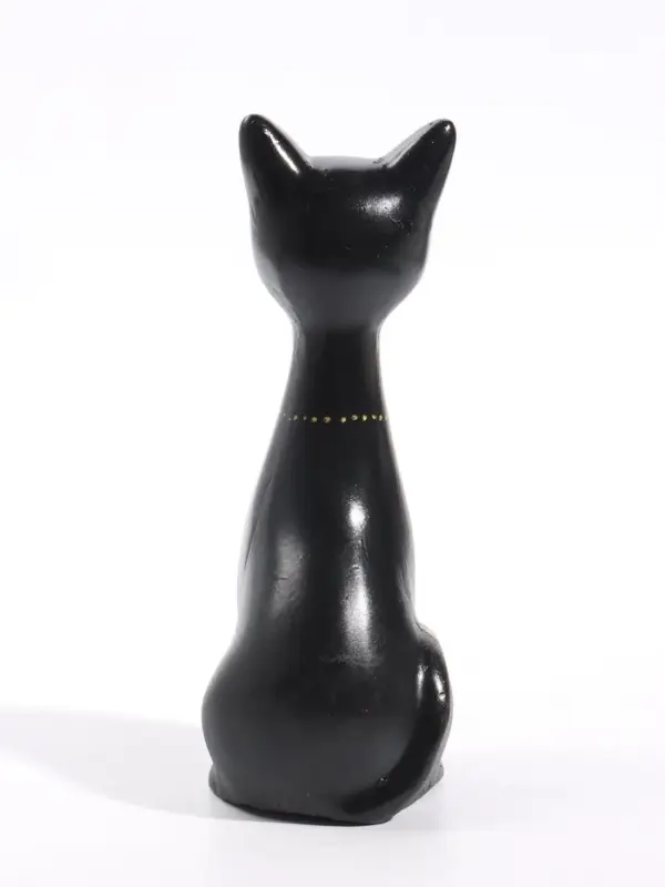 Фигурка декоративная &laquo;Кошка-Нефертити&raquo;, 6.5&times;18 см, чёрная