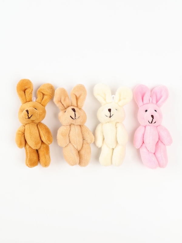 Мягкая игрушка "Зайчик", цвет МИКС, 8х4х4 см