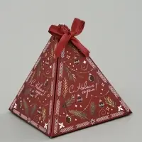 Бонбоньерки новогодние &laquo;Новый год&raquo;, набор 10 шт., 9&times;9 см