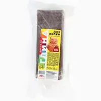 Глина для лепки, красная, вакуумированная 500 гр