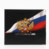 Пакет подарочный, упаковка, &laquo;Россия&raquo;, 32&times;26&times;12 см