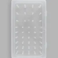 Органайзер для ниток, 42 катушки, 23.7&times;13.7&times;6.6 см, прозрачный