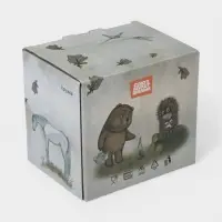 Кружка КОРАЛЛ &laquo;Ёжик в тумане&raquo;, 380 мл, фарфор, белая