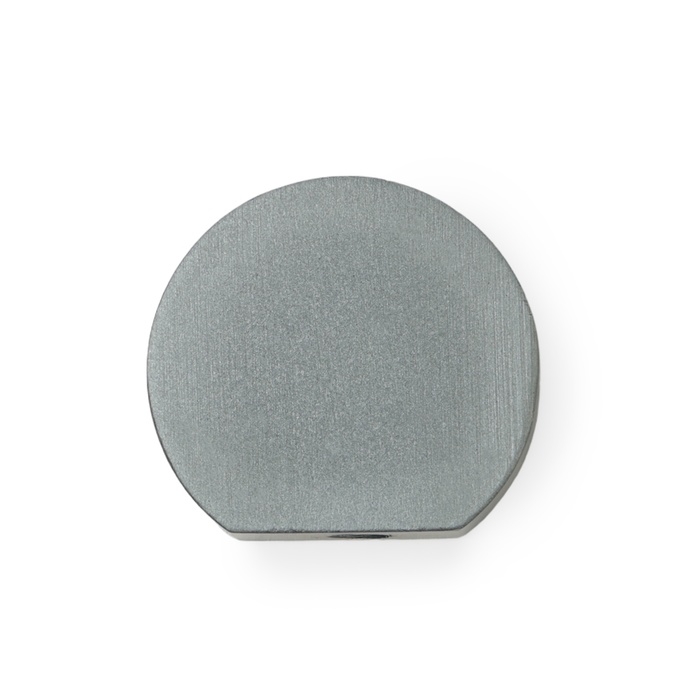 Ручка-кнопка CAPPIO RK147, d=26 мм, цвет графит, 8 шт.