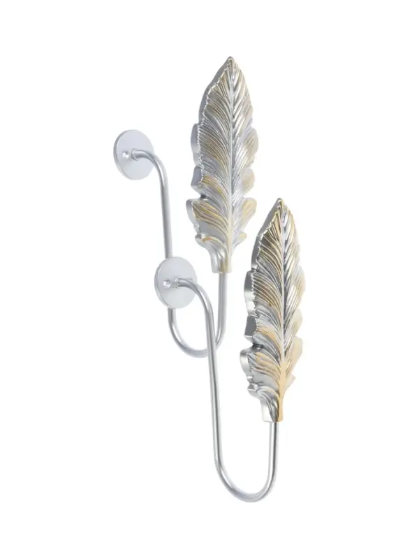 Крючок для штор CAPPIO KS041, цвет серебро с золотом, набор 2 шт Крючок для штор CAPPIO KS041, цвет серебро с золотом, набор 2 шт