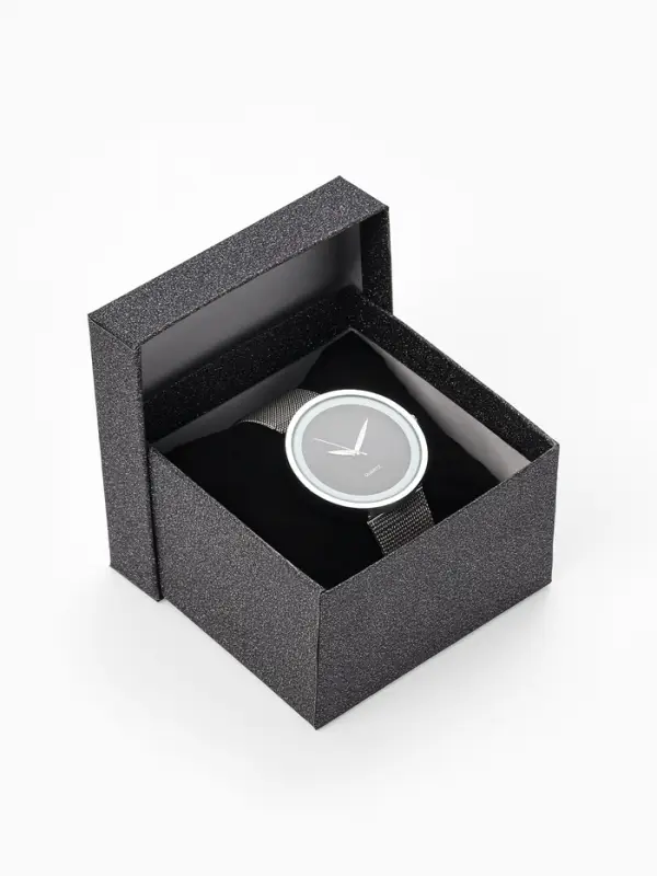 Набор коробочек подарочных 6 шт. под браслет/часы &laquo;Блеск&raquo;, 9&times;9, цвет чёрный (7892894)