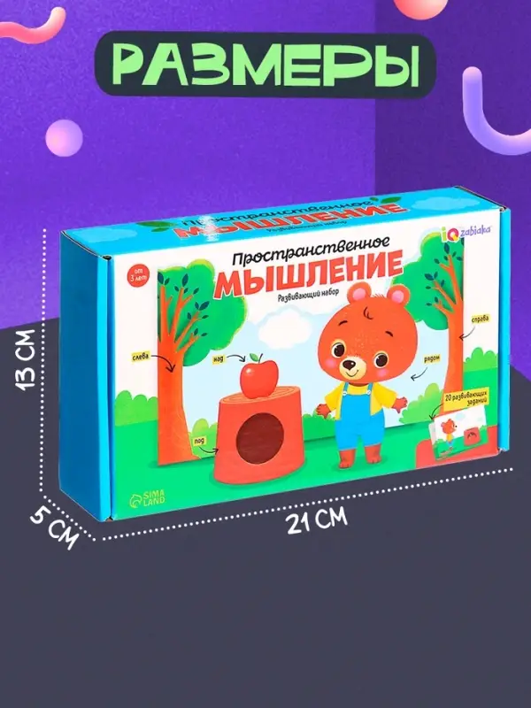 Развивающий набор &laquo;Пространственное мышление&raquo;