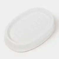 Набор для ванной &laquo;Бэкки&raquo;, 3 предмета, мыльница, дозатор для мыла, стакан, белый