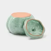 Горшок для запекания «Тыква» 0.6 л «Гармония» зеленый