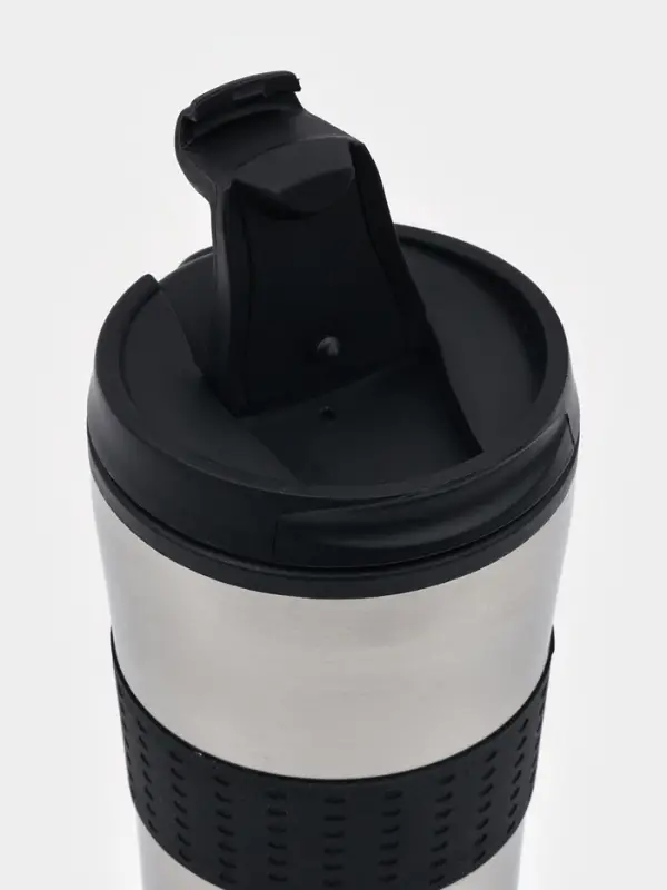 Термокружка, 450 мл, For you, сохраняет тепло 2 ч, 8&times;19 см, хром