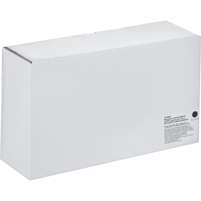 Картридж лазерный Retech CF280X чер. для HP LJ M401a/M401dn/M425dn/M425dw