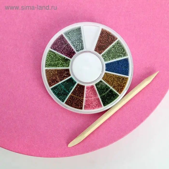 Набор бульонок для декора ногтей, 12 цветов и апельсиновая палочка «Только для тебя. 8 марта» Набор бульонок для декора ногтей, 12 цветов и апельсиновая палочка «Только для тебя. 8 марта»