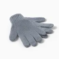 Перчатки для девочки, серые, размер 16 Перчатки для девочки, серые, размер 16