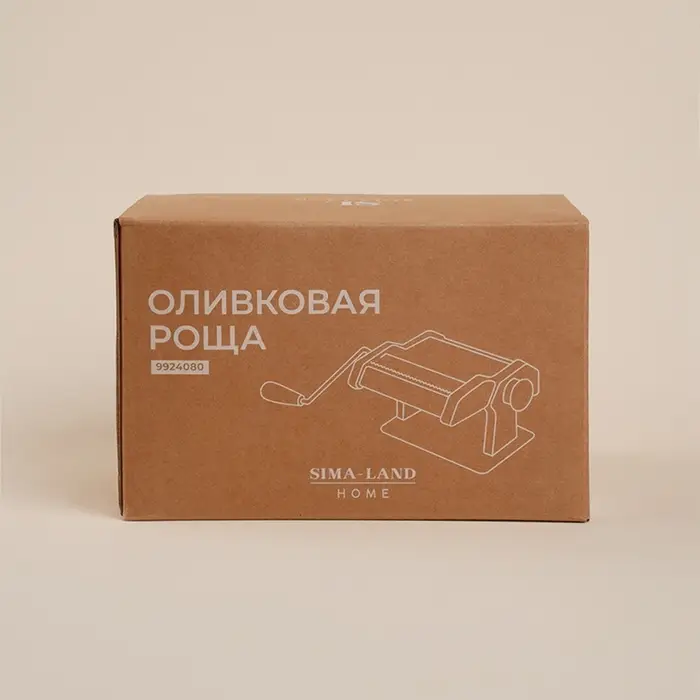 Лапшерезка ручная SL Home &laquo;Оливковая роща&raquo;, 21&times;15&times;13.5 см, нержавеющая сталь, серебристая