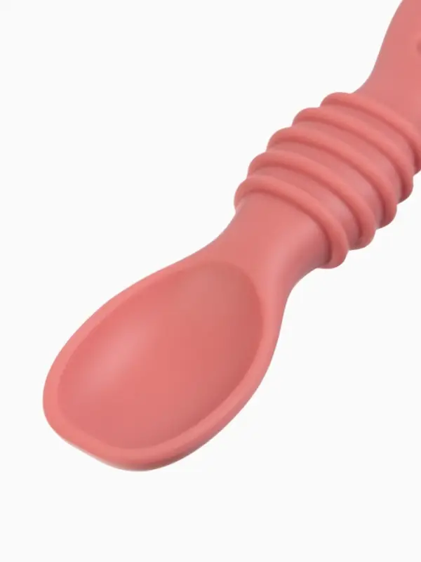 Ложки для прикорма, силикон, розовая, набор 2 шт., M&B