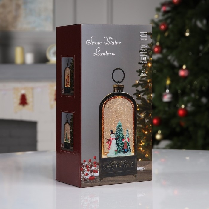 Светодиодная фигура «Фонарь с ангелом» 10.2 × 23 × 5.8 см, пластик, батарейки ААх3 (не в комплекте), USB, свечение тёплое белое Светодиодная фигура «Фонарь с ангелом» 10.2 × 23 × 5.8 см, пластик, батарейки ААх3 (не в комплекте), USB, свечение тёплое белое