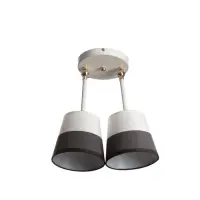 Люстра &laquo;Селена&raquo; 2хЕ27 40 Вт бело-золотой 54&times;15&times;25 см