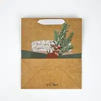 Набор пакетов крафтовых «Новогоднее поздравление» Набор пакетов крафтовых «Новогоднее поздравление»