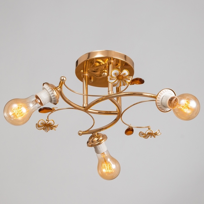 Люстра Люстра "Вивиан" бп 3х40Вт Е27 Золото МОДЕЛЬ: 2612358