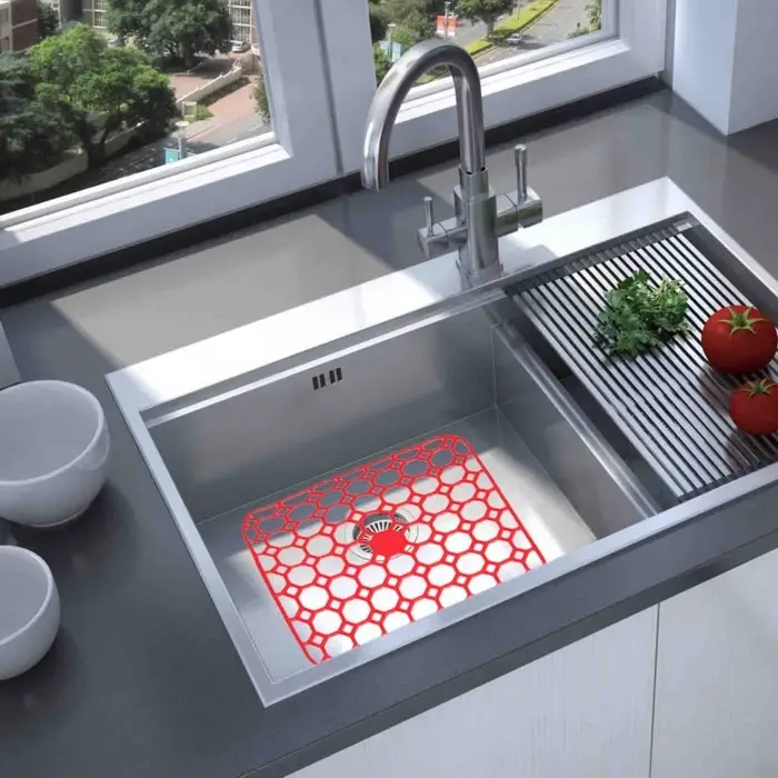 Решётка в раковину Комфорт Плюс, 26×26 см, пластик, МИКС Решётка в раковину Комфорт Плюс, 26×26 см, пластик, МИКС